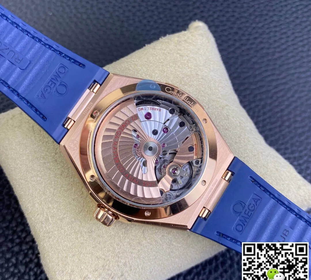 SBF Omega Constellation 131.63.41.21.03.001 VS Factory 1:1 Best Edition Replica Watch Leather Strap